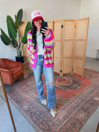 Nova Striped Cardigan