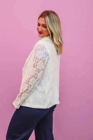 Palmer Lace Blazer