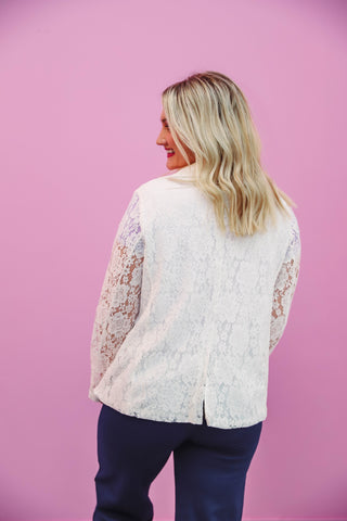 Palmer Lace Blazer