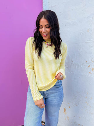 Zoe Striped Top-Daisy