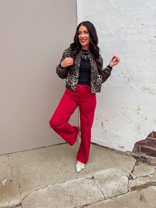 Paloma Leopard Jacket