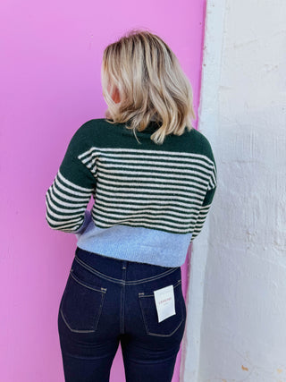 Teagan Color Block Cardigan