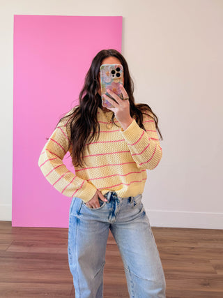 Kenna Striped Sweater