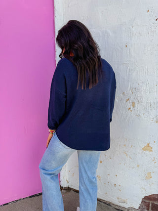 Archie Sweater-Navy