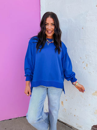 Adrian Pullover-Blue