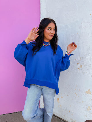 Adrian Pullover-Blue