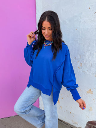 Adrian Pullover-Blue