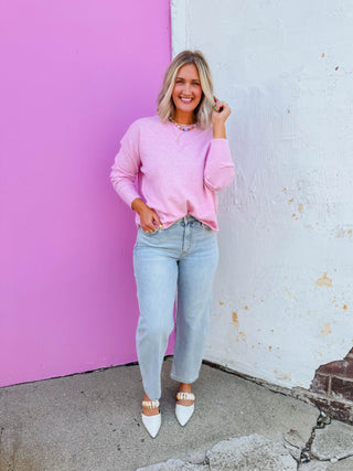Archie Sweater-Pink