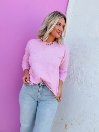 Archie Sweater-Pink