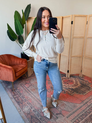 Ingrid Henley Sweater