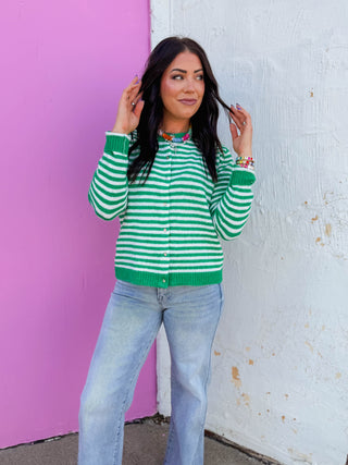 Scout Striped Cardigan