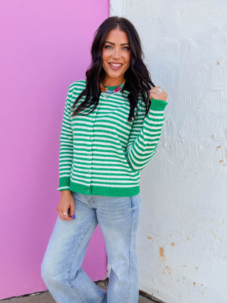 Scout Striped Cardigan