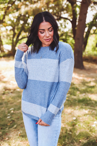 Kara Color Block Sweater