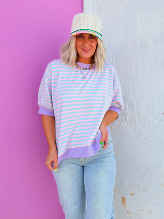 Allie Striped Tee