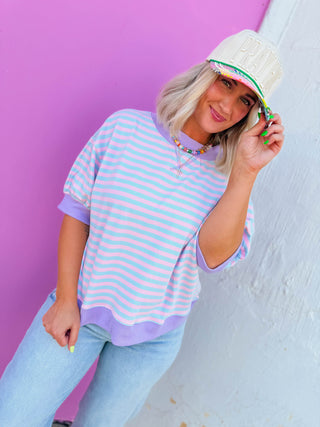 Allie Striped Tee