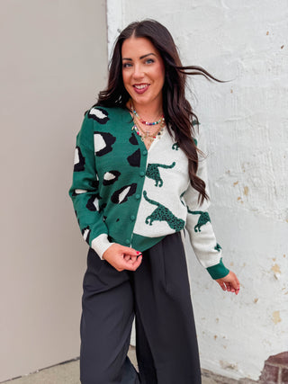 Ozzy Color Block Cardigan