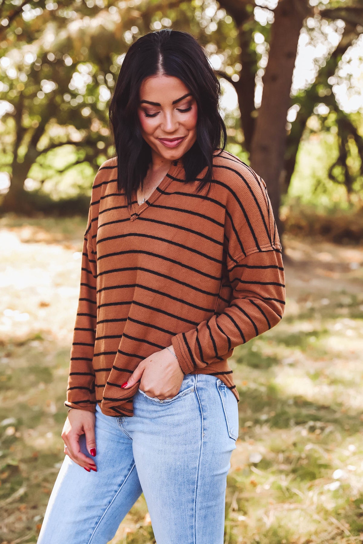 Aria Striped Top