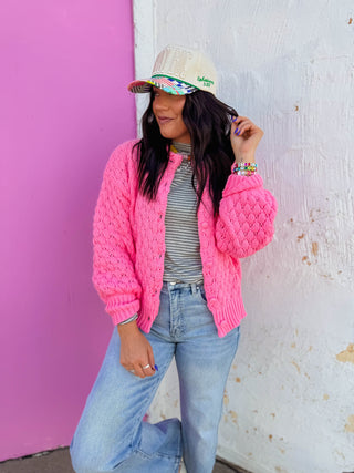 Addie Cardigan-Punch