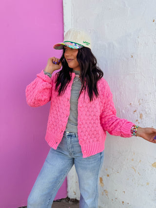 Addie Cardigan-Punch