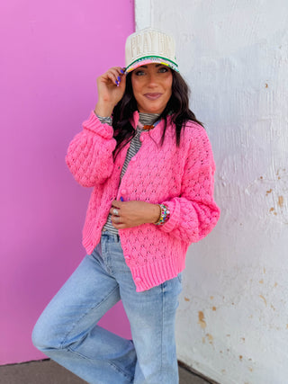 Addie Cardigan-Punch