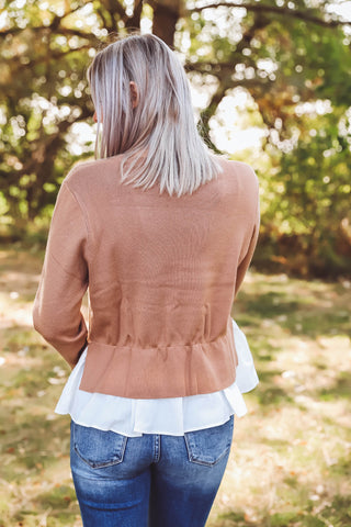 Liza Sweater-Caramel