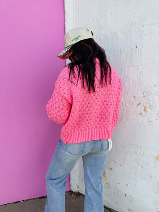 Addie Cardigan-Punch
