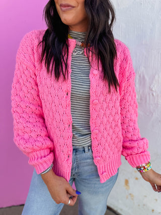 Addie Cardigan-Punch