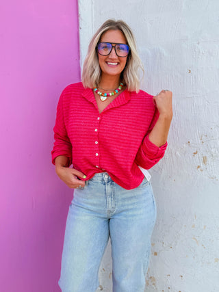 Cara Striped Cardigan