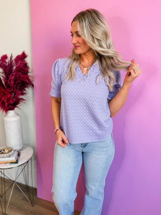 Susannah Top-Lavender
