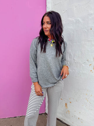 Archie Sweater-H. Grey