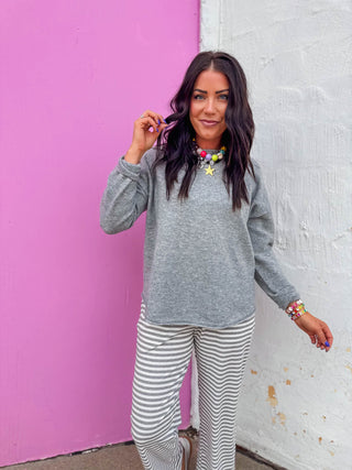Archie Sweater-H. Grey