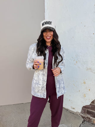 Mommin' Leopard Trucker Hat