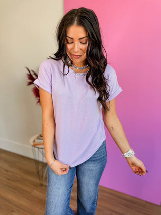 Everyday Ease Basic Tee-Light Lavender