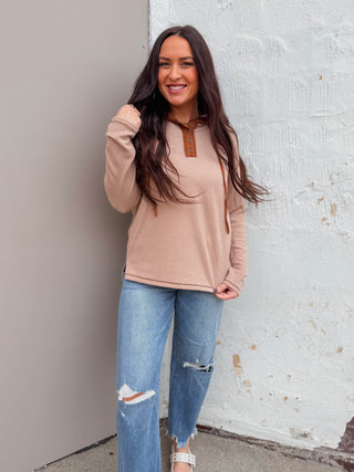 Jordyn Hoodie-Caramel