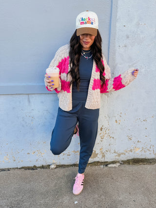 Lydia Striped Cardigan