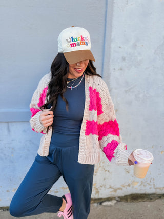 Lydia Striped Cardigan