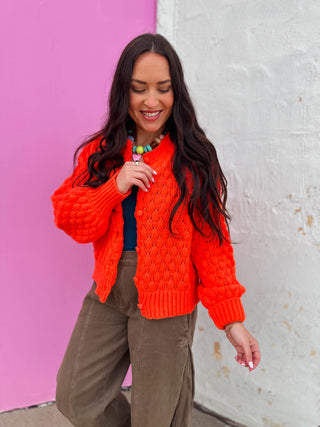 Addie Cardigan-Sunset