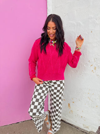 Maya Cable Knit Sweater