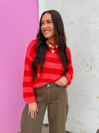 Kora Striped Sweater