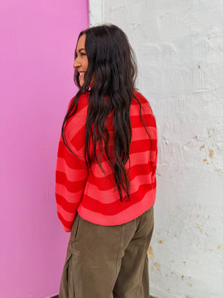 Kora Striped Sweater