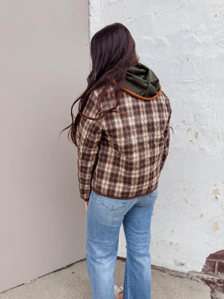 Holland Plaid Quilted Jacket