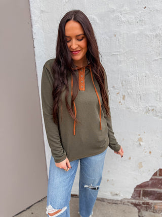 Jordyn Hoodie-Olive