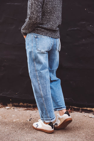 Brooks High Rise Barrel Jeans