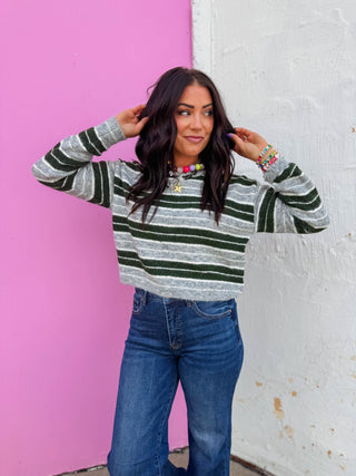 Logan Striped Sweater
