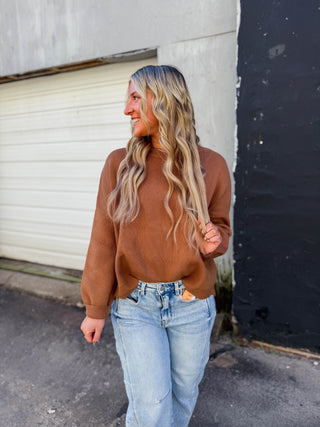 Nellie Sweater-Caramel