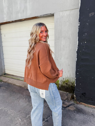 Nellie Sweater-Caramel