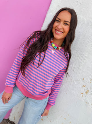 Sweet Stripes Pullover