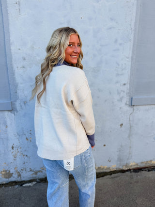 Stephanie Sweater-Ecru