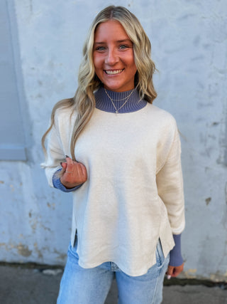 Stephanie Sweater-Ecru