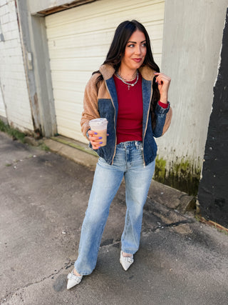 Danny Sherpa Denim Jacket